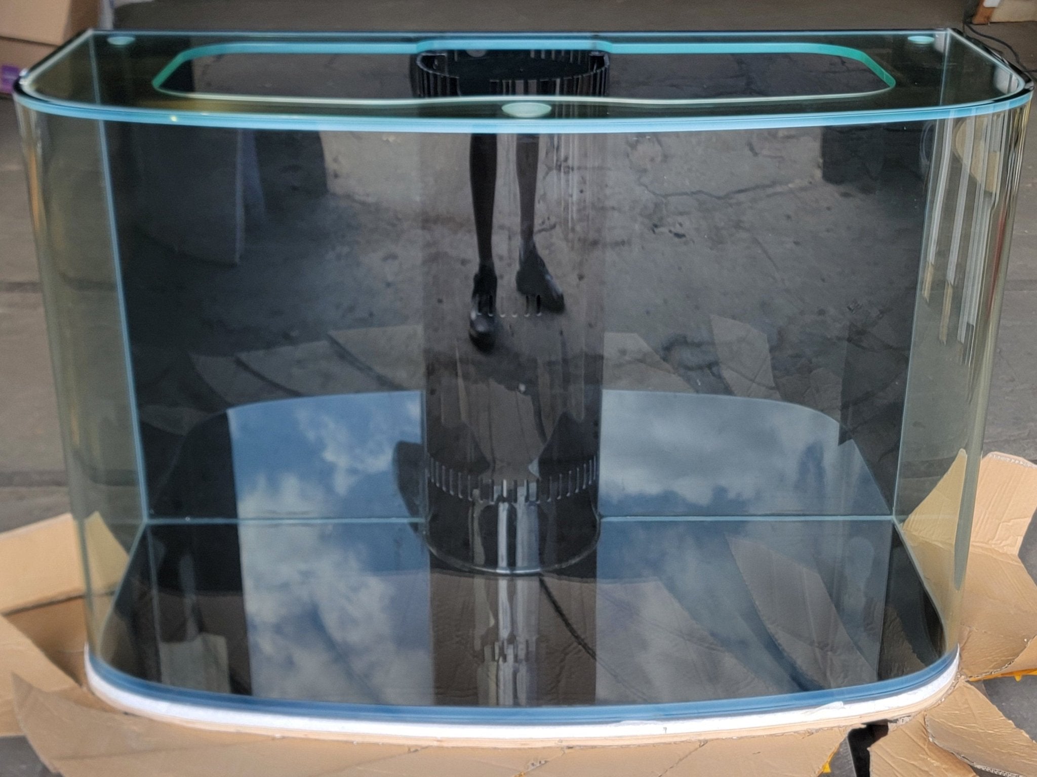 Glass Bowfront by AQUA VIM