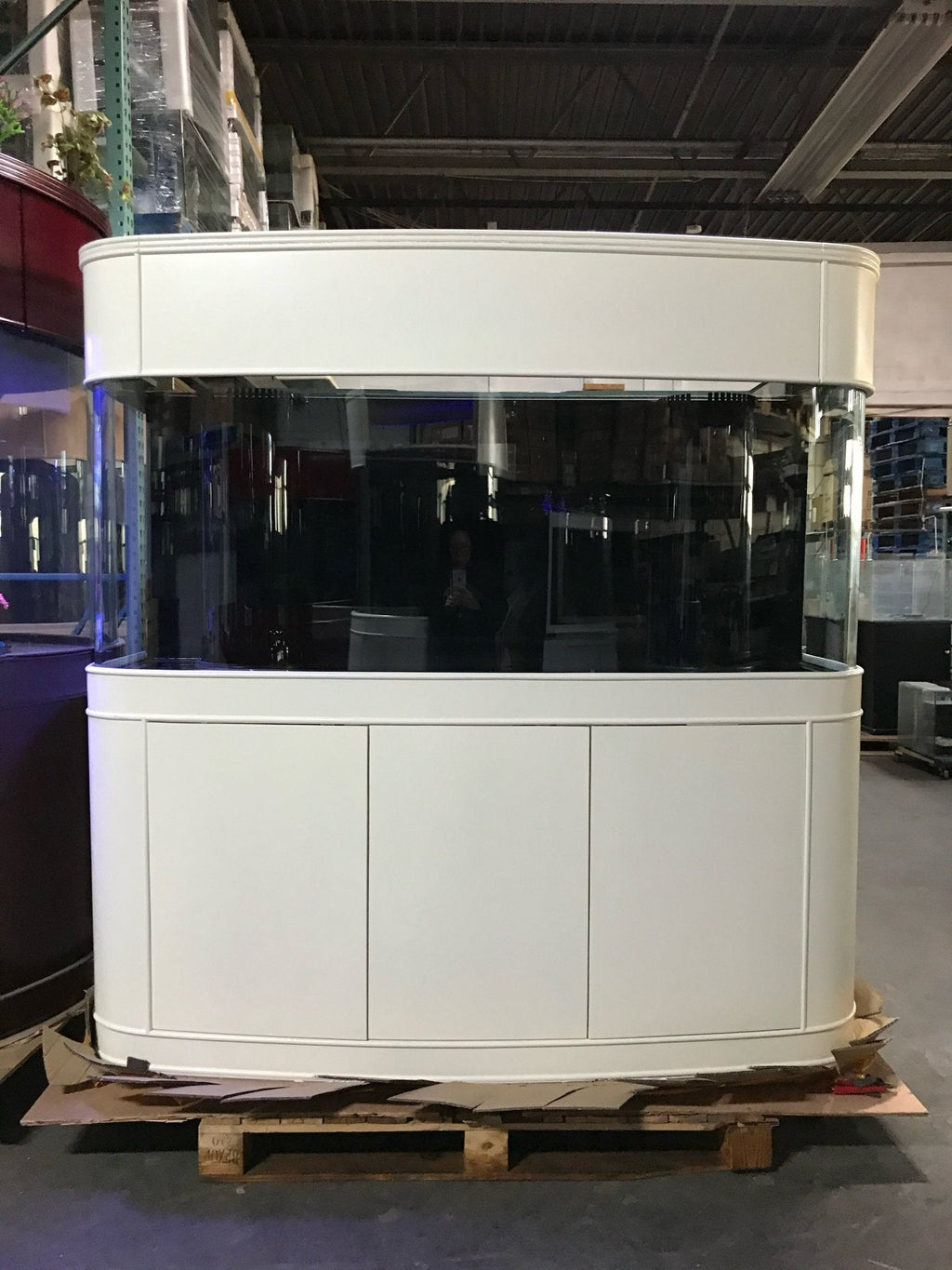 Glass Bowfront by AQUA VIM
