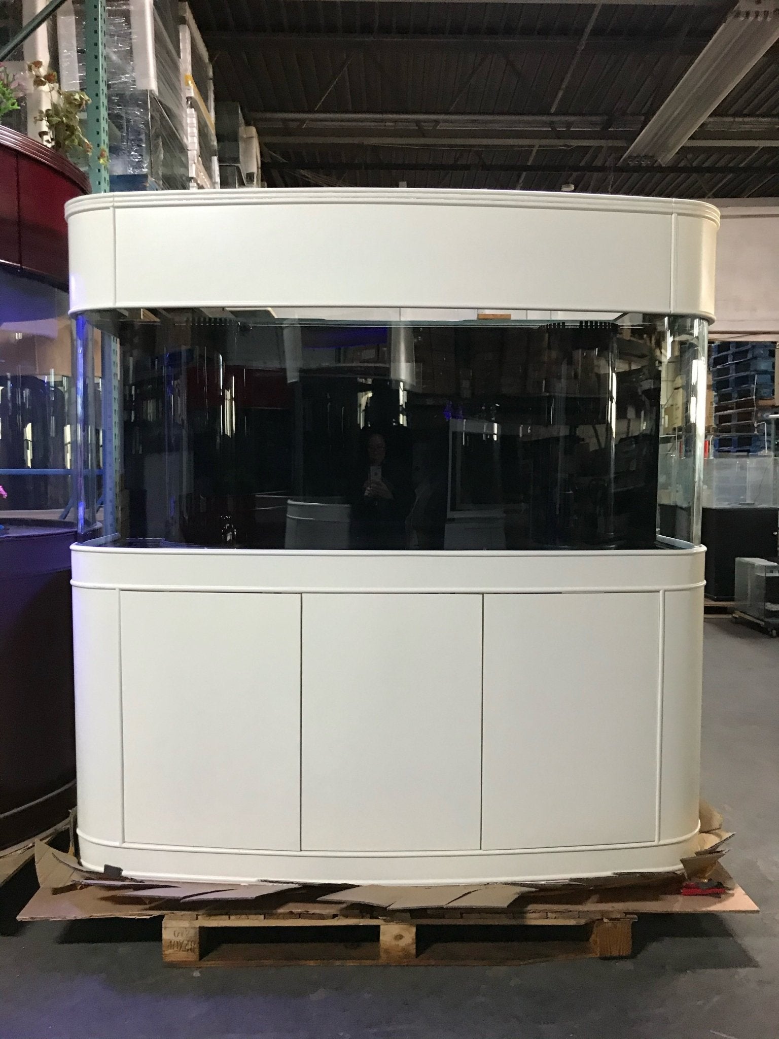 Glass Bowfront by AQUA VIM