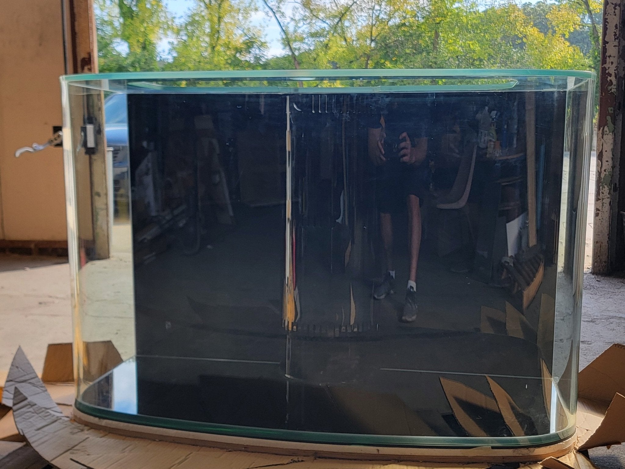 Glass Bowfront by AQUA VIM