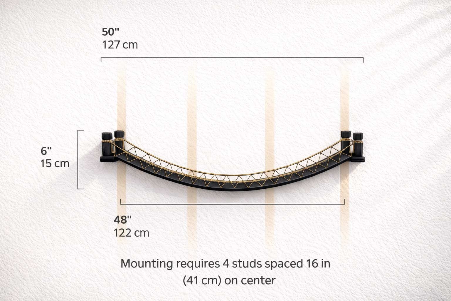 Cat Bridge for Wall by Catastrophic Creations