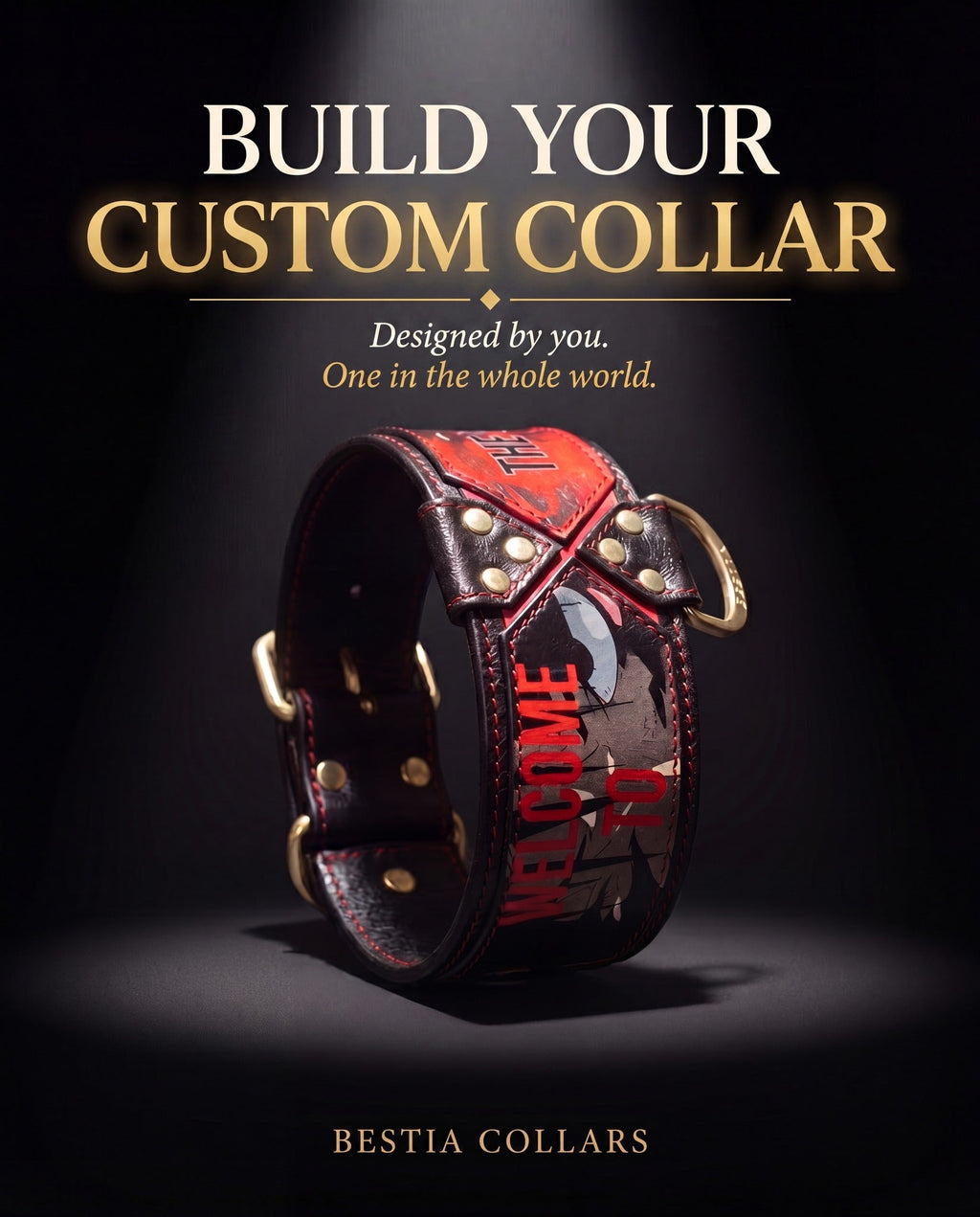 Bestia CUSTOM Collar - Make Your Own! by Bestia Dog Gear