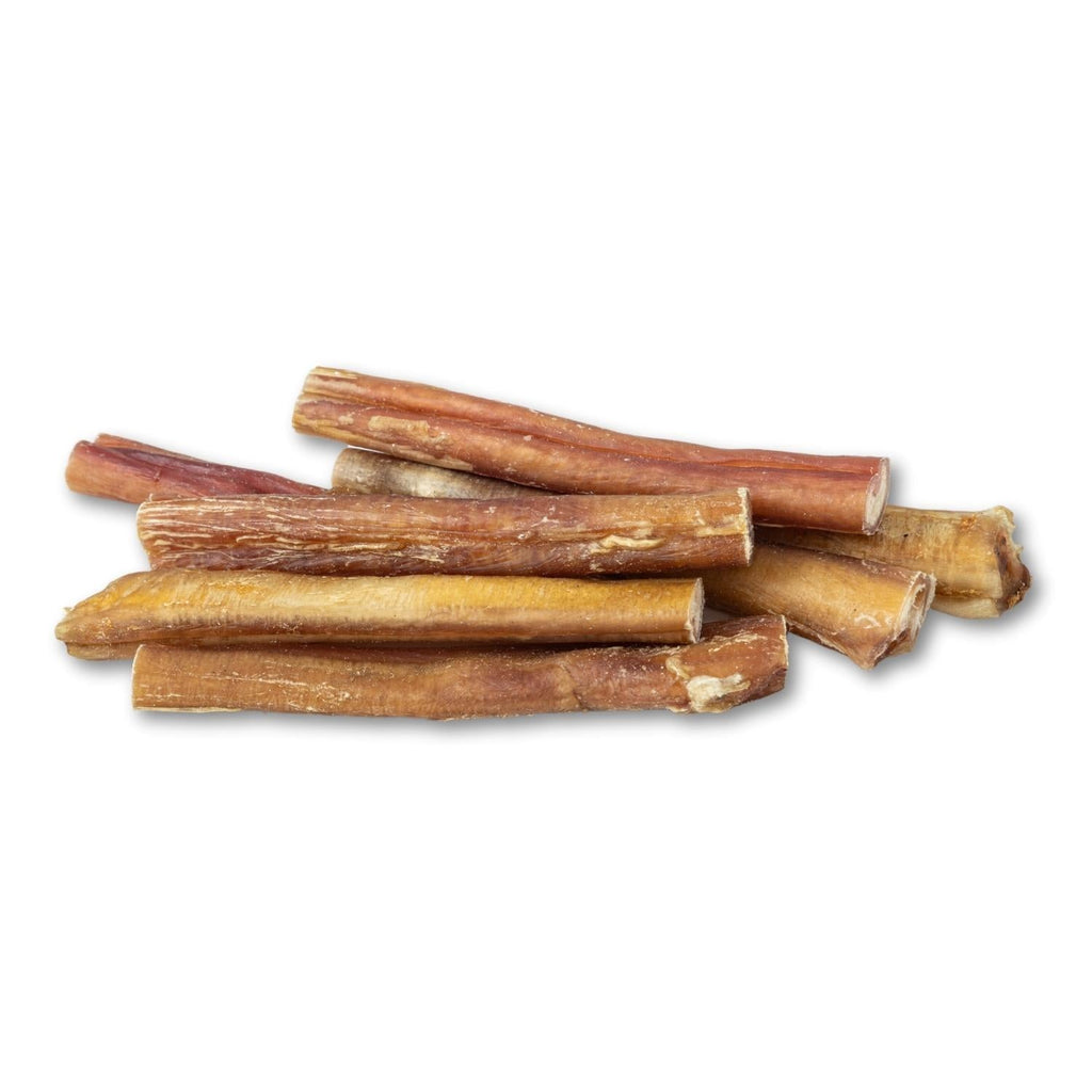 All-Natural Beef Bully Stick Dog Treats, High Protein & Long-Lasting Chews – 6-Inch Thick (25/case) by American Pet Supplies