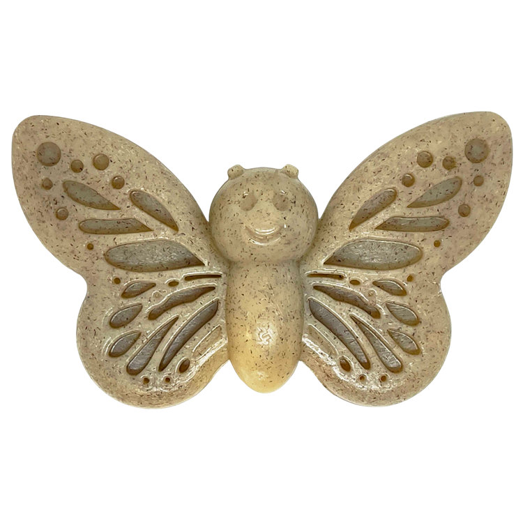 Butterfly Nylon Chew & Enrichment Toy | 2-in-1 for Aggressive Chewers | SodaPup