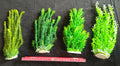 PremiumArtificial AquariumPlantPackage for Fish Tank,THE 4 Musketeers of Plants by Northeast Aquariums LLC