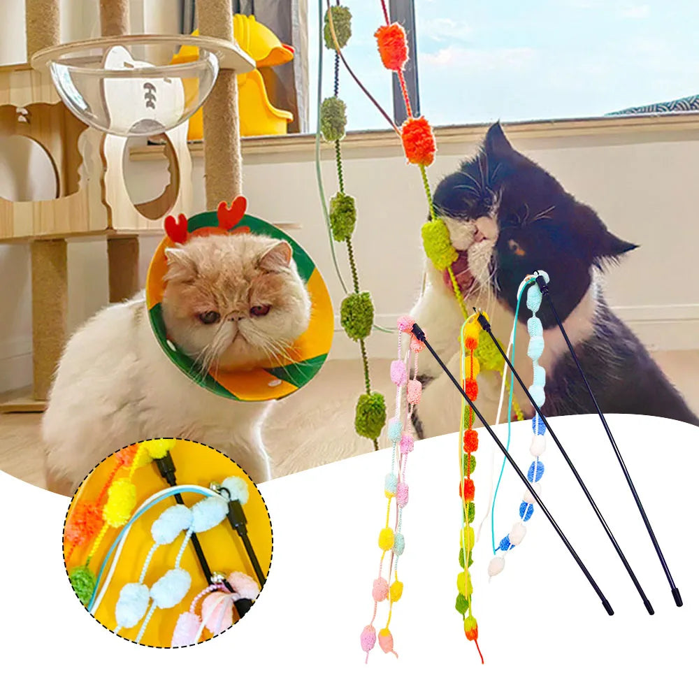 Cat Tickling play Stick by Love My Pet