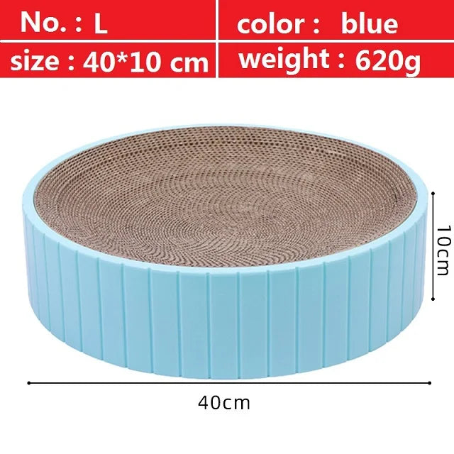 Multiple Shapes Clean Design Cat Scratcher And Couch, 2 in 1