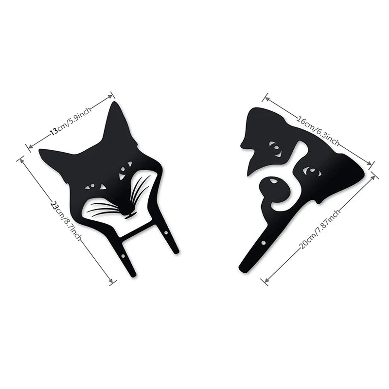 Outdoor Dog And Cat Yard Art by Love My Pet