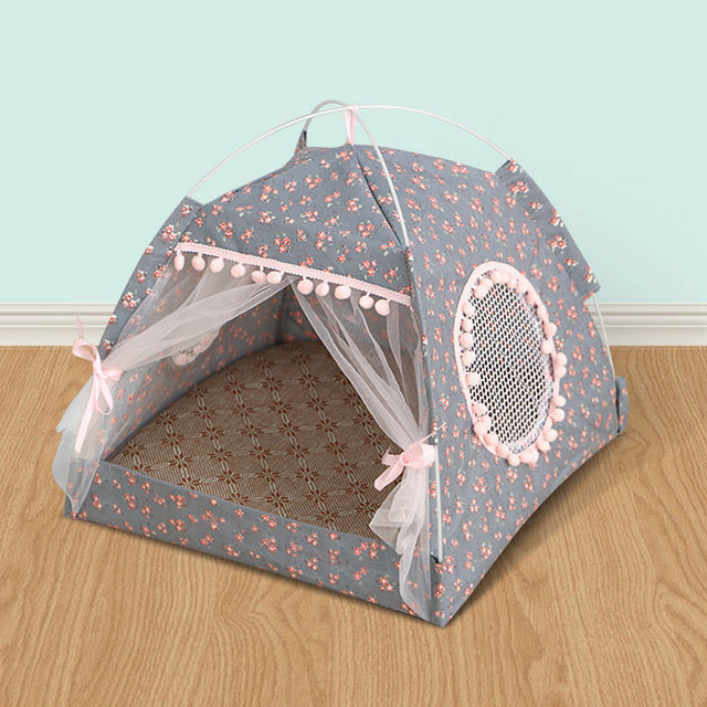 Comfy Calming Pet Tent Bed for Small Dogs and Cats by Furr Baby Gifts