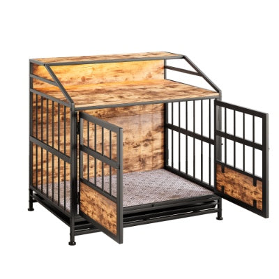 Multi-function Furniture Style Dog Crates With Storage by VetsPetStore