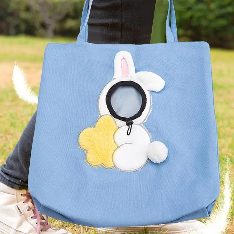 Cute Pet Shoulder Carrying Bag With Adjustable Hole by Love My Pet