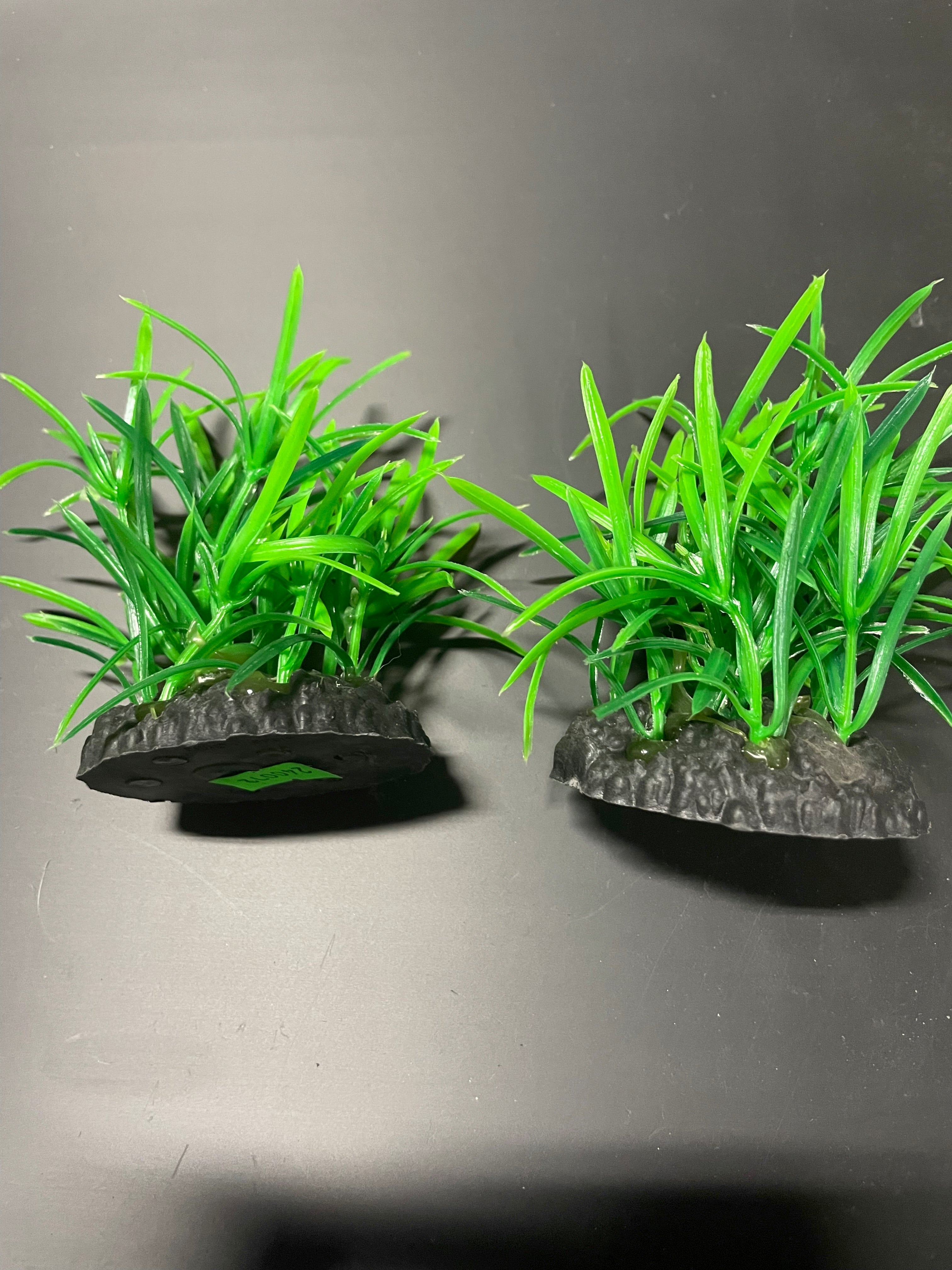 PREMIUM Small Artificial Aquarium Plants - Set of 2 - Aquatics Safe by Northeast Aquariums LLC