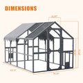 Outdoor Chicken Enclosure by Amazing Pet Bargains