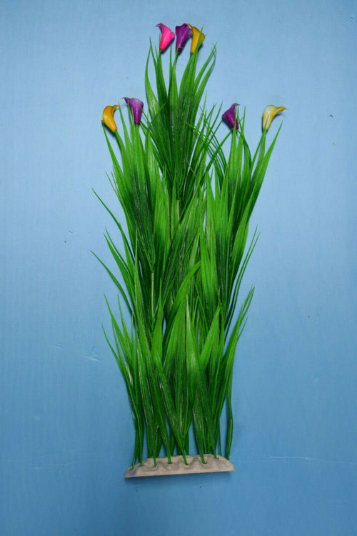 Artificial Aquarium Plant for Fish Tanks, LARGE DECOR 23" aquarium plastic plant by Northeast Aquariums LLC