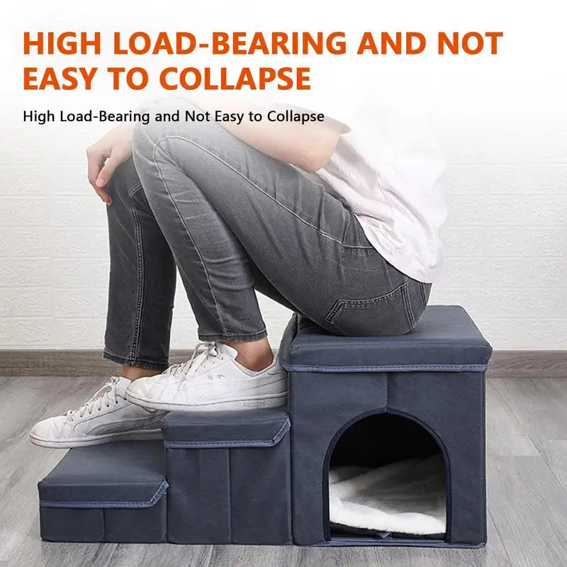 Pet Storage Stairs 3 Steps Stairs by Love My Pet