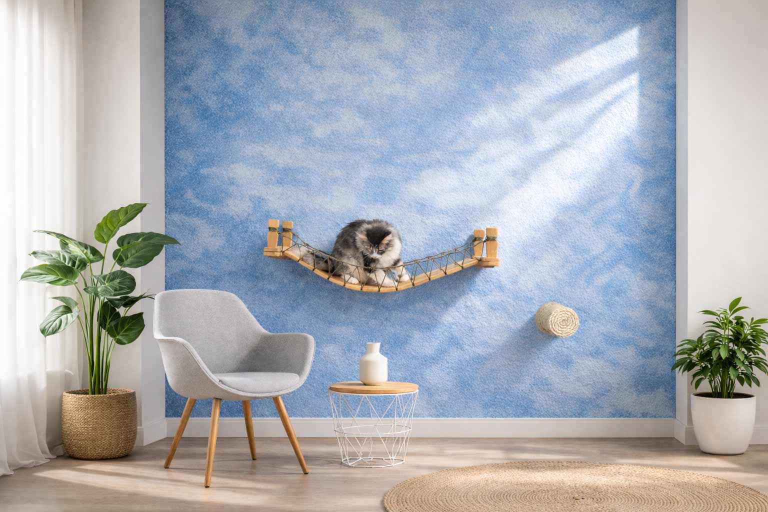 Cat Bridge for Wall by Catastrophic Creations