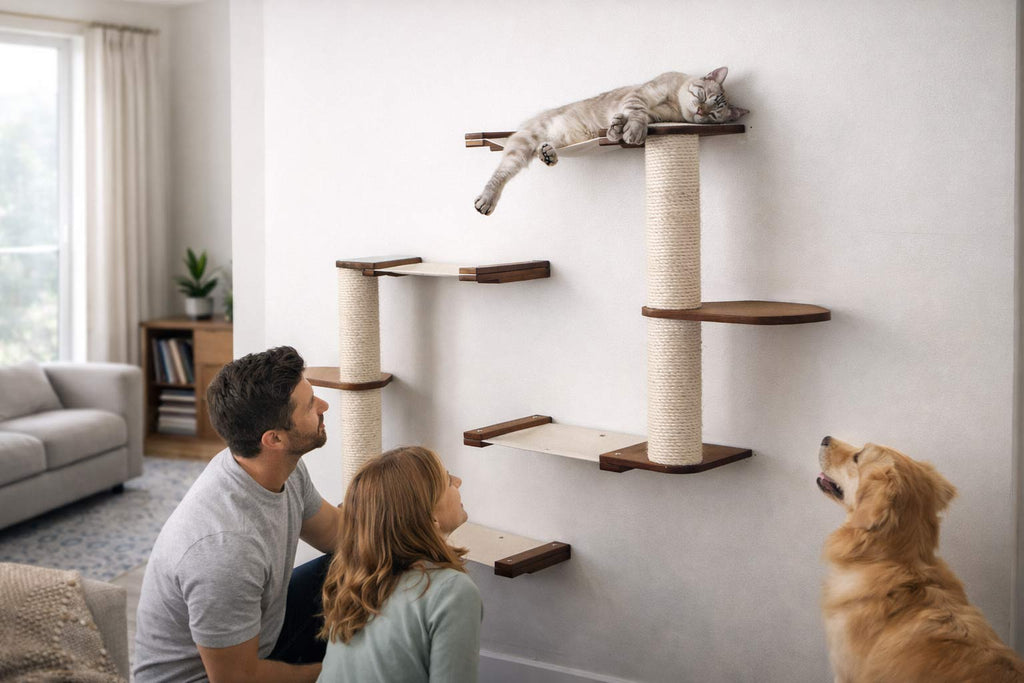 The Catacombs - Cat Tree Scratching Post System by Catastrophic Creations
