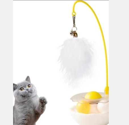 Lightweight Resin Duck Shape Fun Stick For Kitten Play by VetsPetStore