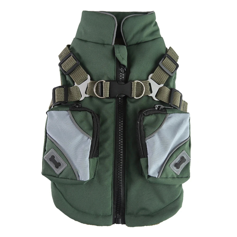 Pet Jacket With Harness