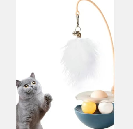 Lightweight Resin Duck Shape Fun Stick For Kitten Play by VetsPetStore