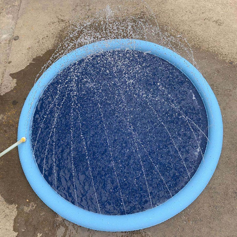 Pet Dog Sprinkler Pad Play Cooling Mat by Furr Baby Gifts