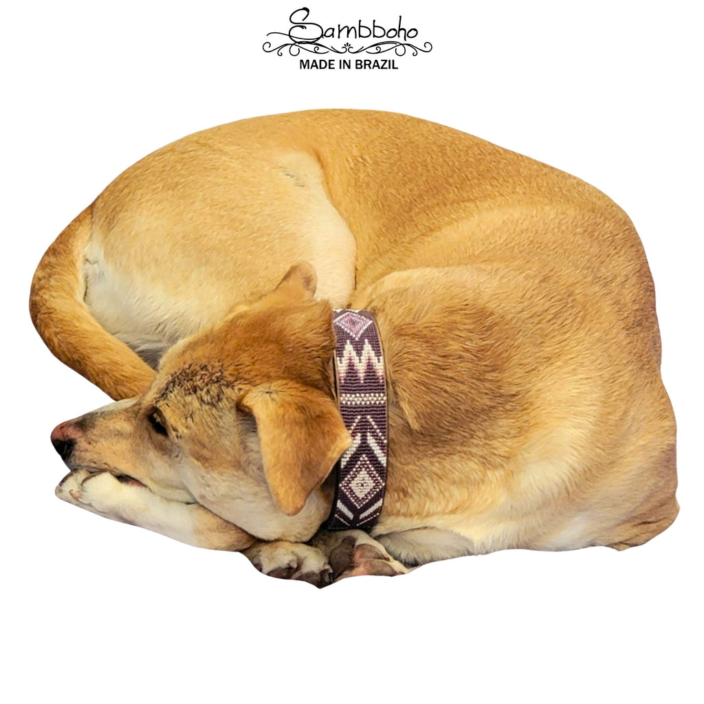 Charlotte Sambboho dog collar (made to order) by Sambboho