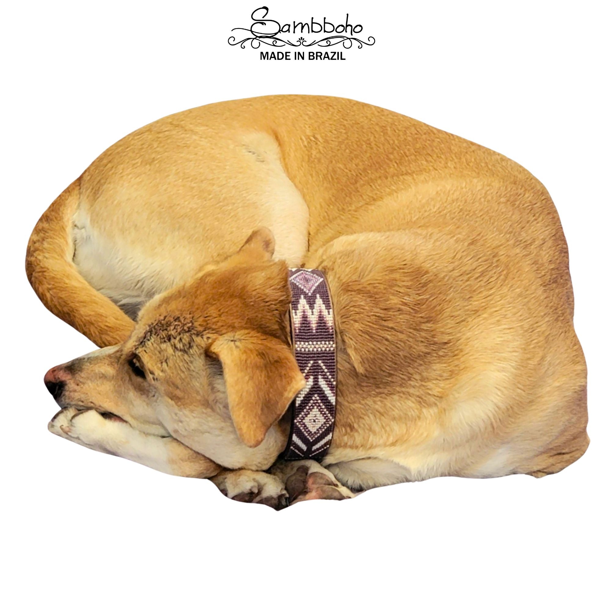 Charlotte Sambboho dog collar (made to order) by Sambboho