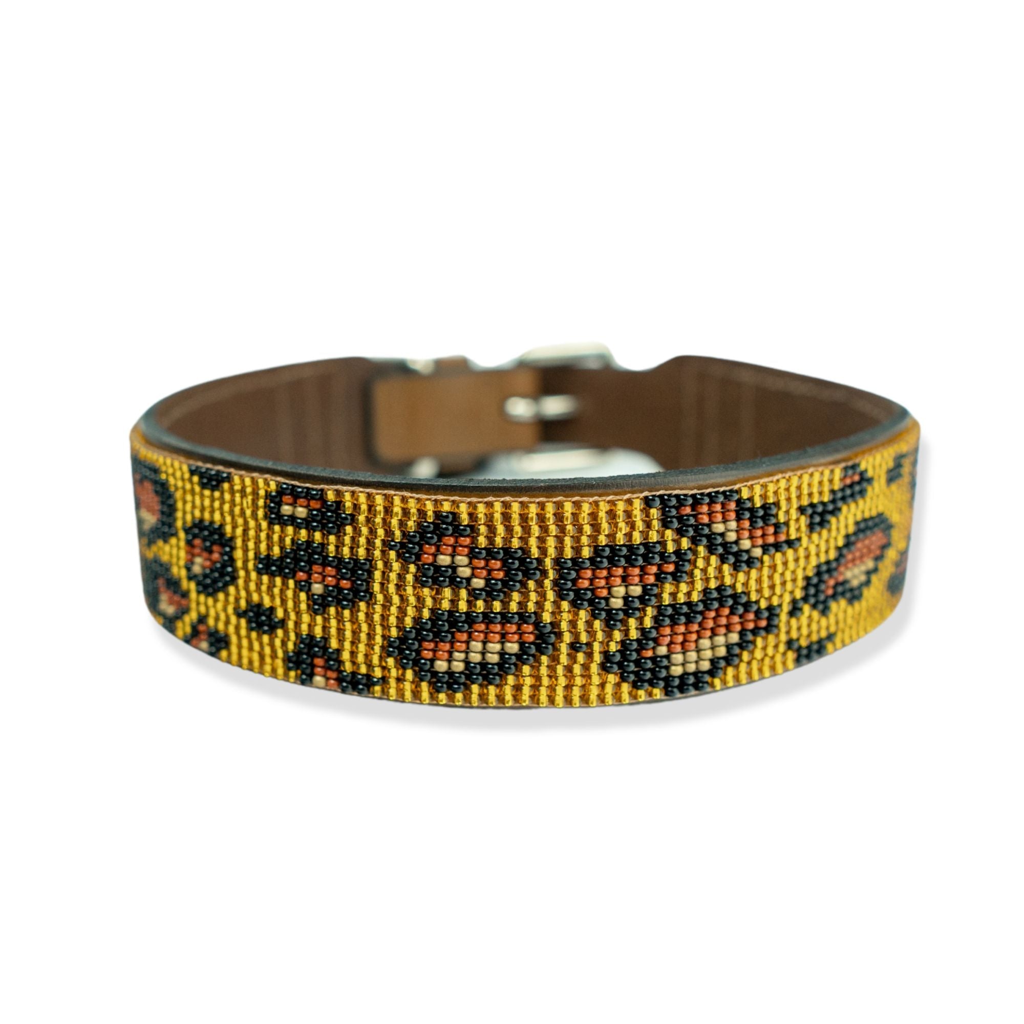 Cheetah Sambboho dog collar (animal print collection) by Sambboho