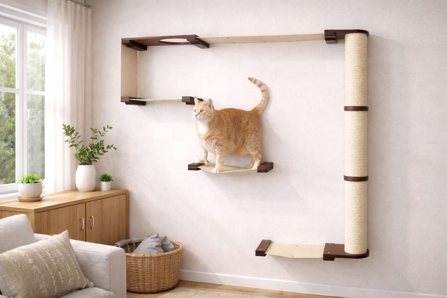 The Climb Condo - Cat Wall Climbing System by Catastrophic Creations