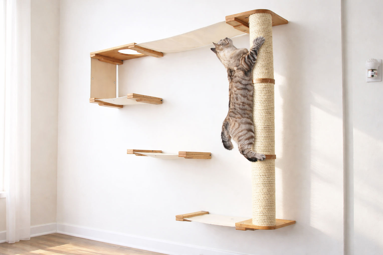 The Climb Condo - Cat Wall Climbing System