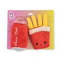 Cola & Fries Plush Dog Toy Gift Set – with Squeaker & Crinkle Paper for Fun Play by American Pet Supplies