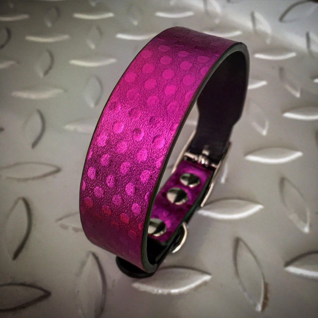 The "Corfu" puppy collar by Bestia Dog Gear