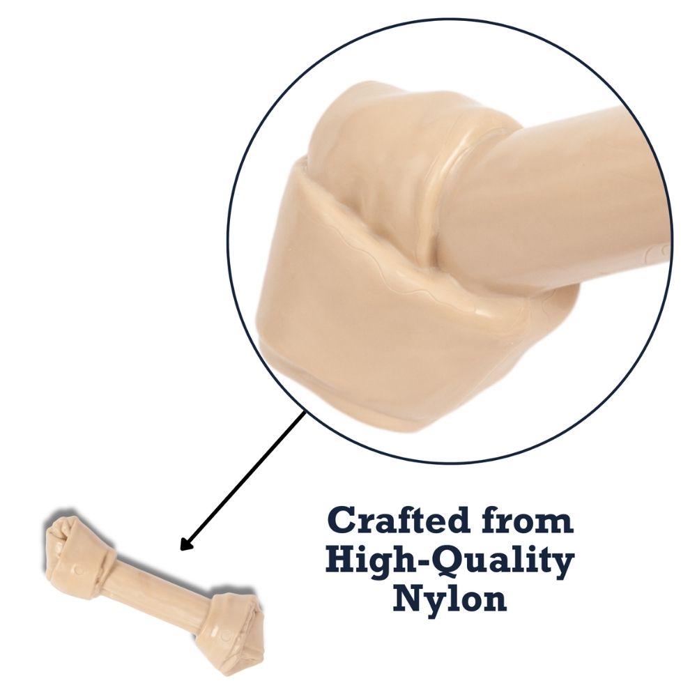Country Living Nylon Bone Dog Chew Toy – Durable Rawhide-Shaped by American Pet Supplies