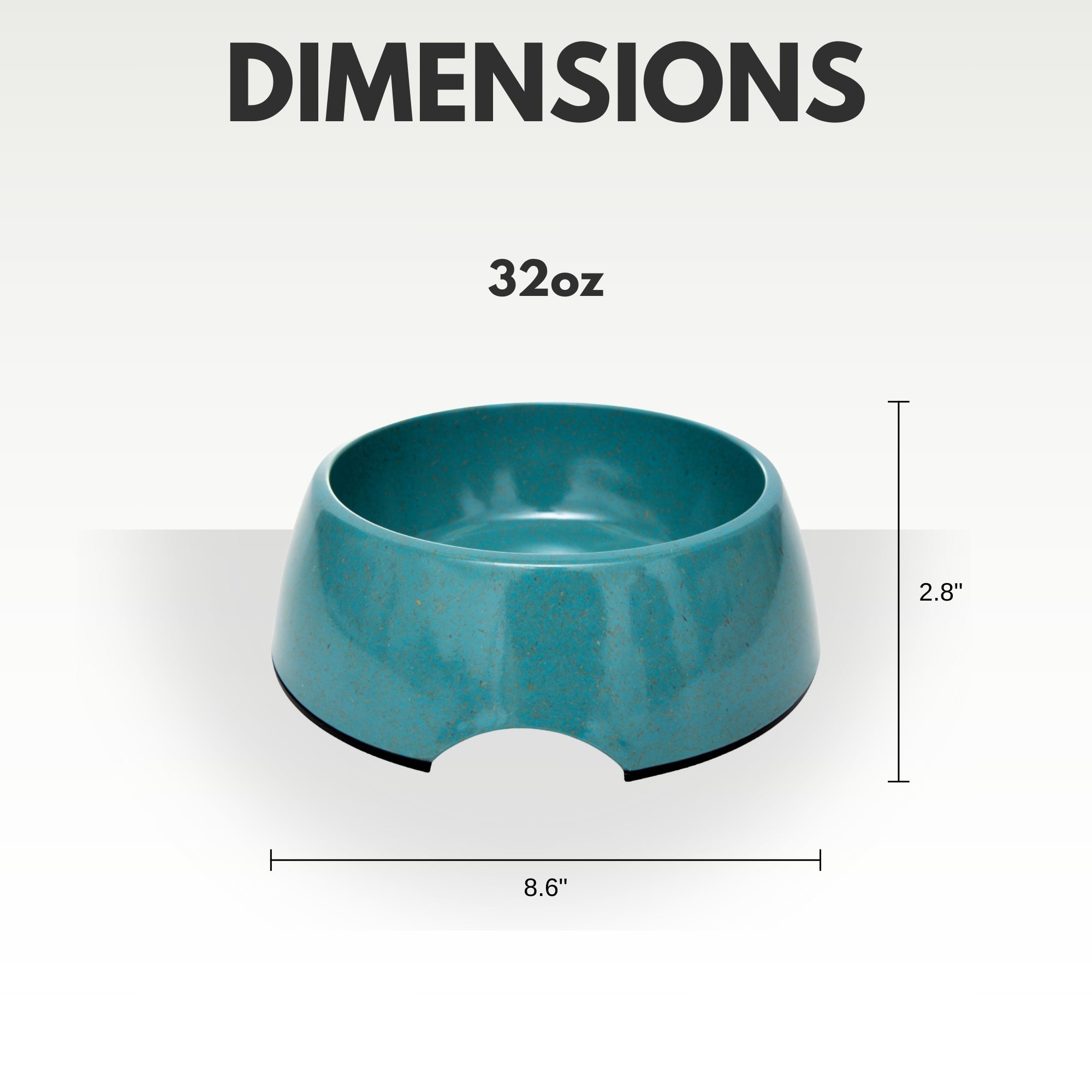 Country Living Set of 2 Natural Fiber Dog Bowls – Teal Blue by American Pet Supplies