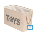 Country Living Foldable Fabric Dog Toy Storage Bin - Convenient Organizer for Pet Accessories by American Pet Supplies