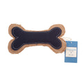 Country Living Jean Leather-Jute Bone Pillow Dog Chew Toy – Durable, Safe and Non-Toxic by American Pet Supplies