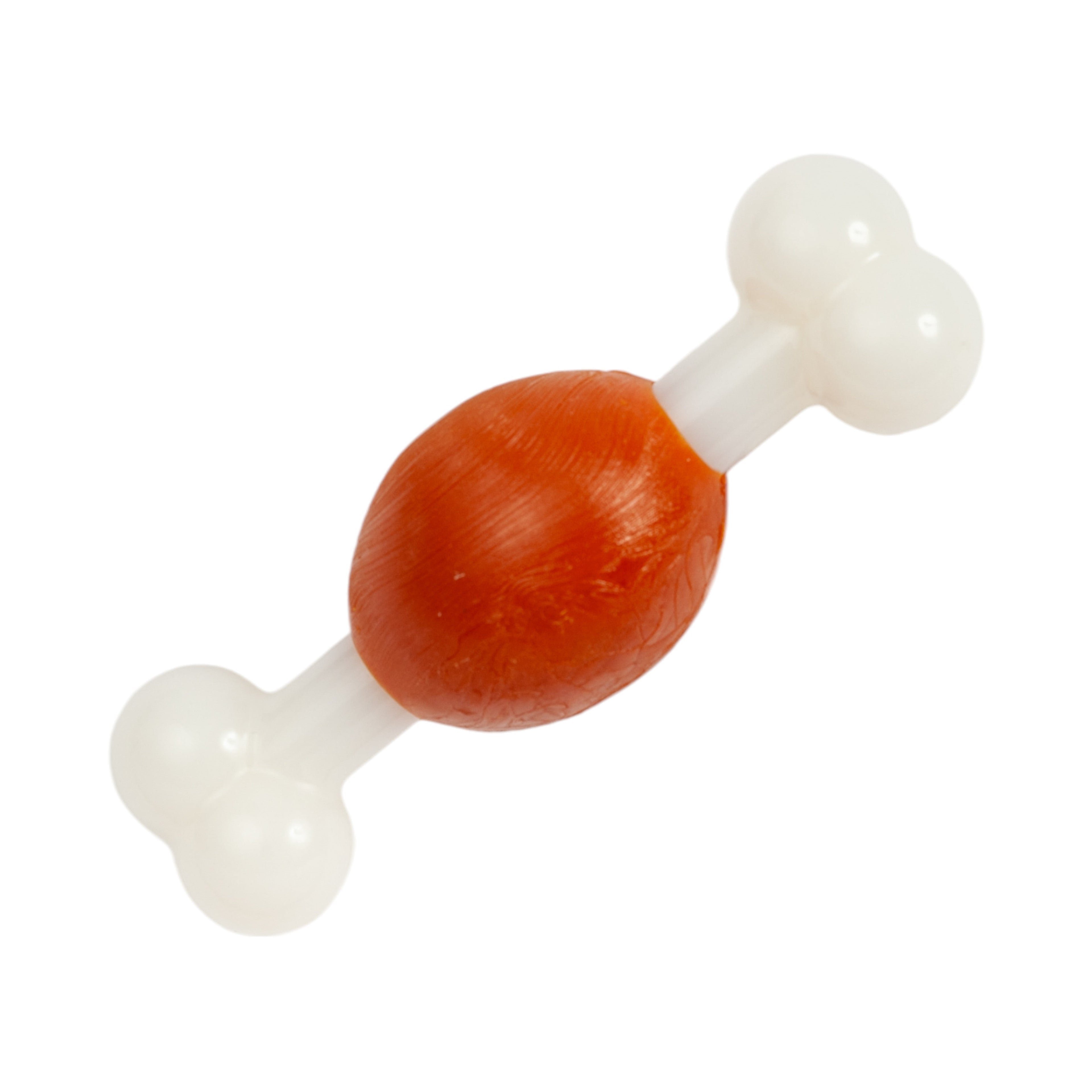Country Living TPR & Nylon Bone Dog Chew Toy - Beef-Flavored, Ideal for Small Dogs by American Pet Supplies