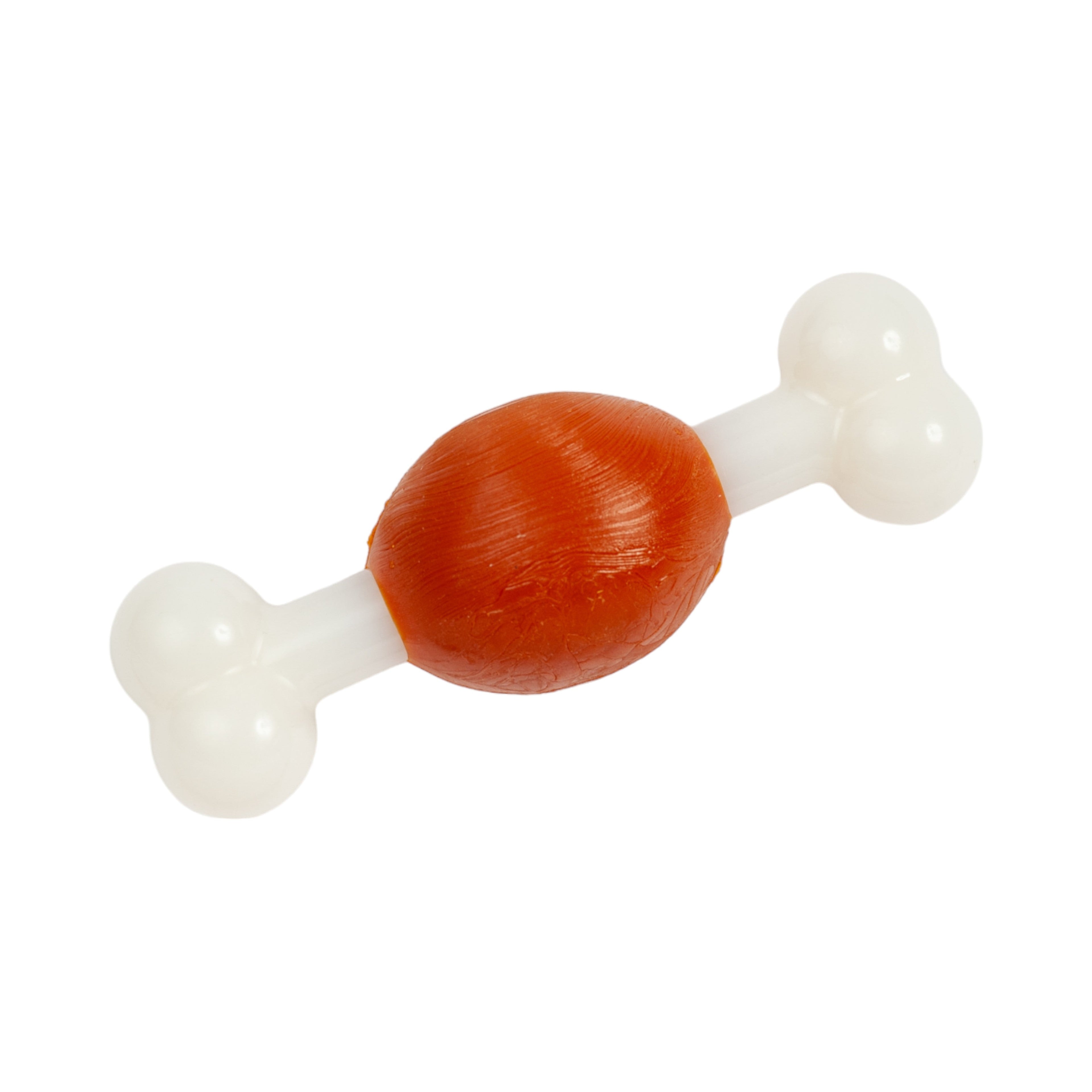 Country Living TPR & Nylon Bone Dog Chew Toy - Beef-Flavored, Ideal for Small Dogs by American Pet Supplies