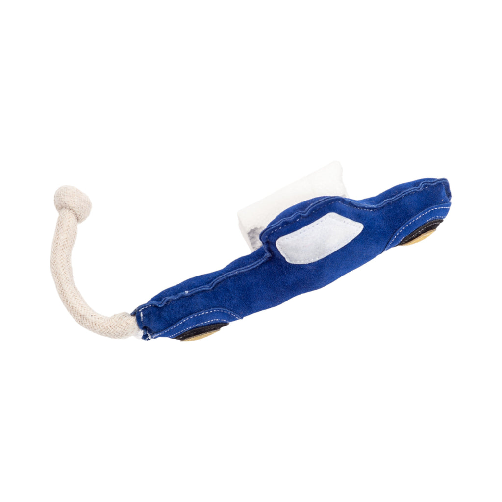 Country Living Faux Leather Blue Pickup Truck Dog Chew Toy, Durable, Safe and Non-Toxic by American Pet Supplies