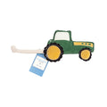 Country Living Faux Leather Green Tractor Dog Chew Toy, Durable, Safe and Non-Toxic by American Pet Supplies