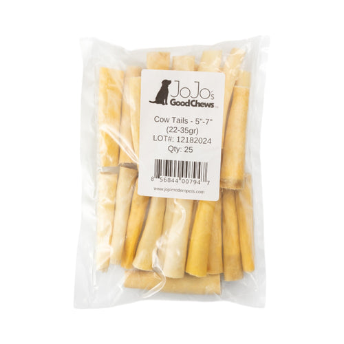 All-Natural Cow Tail Dog Treats – Premium Chews for Healthy Teeth & Gums – 5 to 7 Inches (25/case) by American Pet Supplies