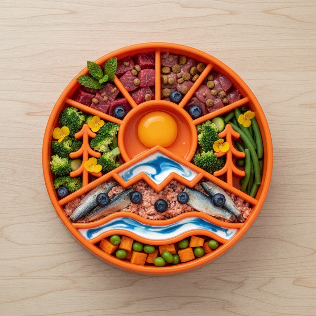 Great Outdoors eBowl - Slow Feeder Dog Bowl & Enrichment | USA Made by SodaPup/True Dogs, LLC