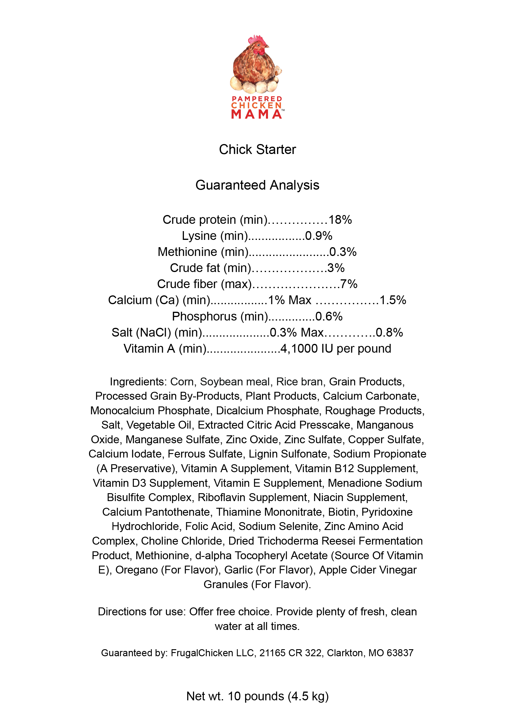 Herbal Chick Starter & Grower Feed With Oregano & Garlic For Baby Chicks by Dahlia Pets