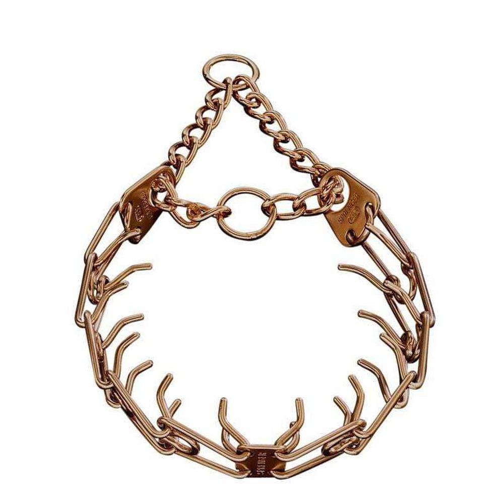 Herm Sprenger - ULTRA-PLUS Training Collar with Center-Plate and Assembly Chain - Curogan by Dogline
