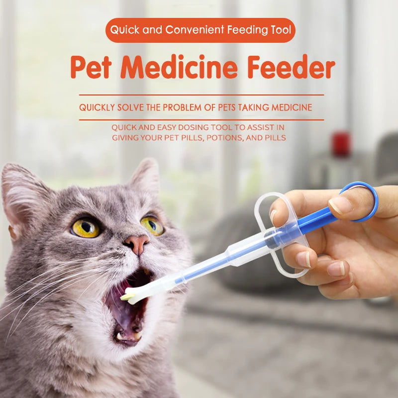Pet Pill Applicator, Safe Syringe by Love My Pet