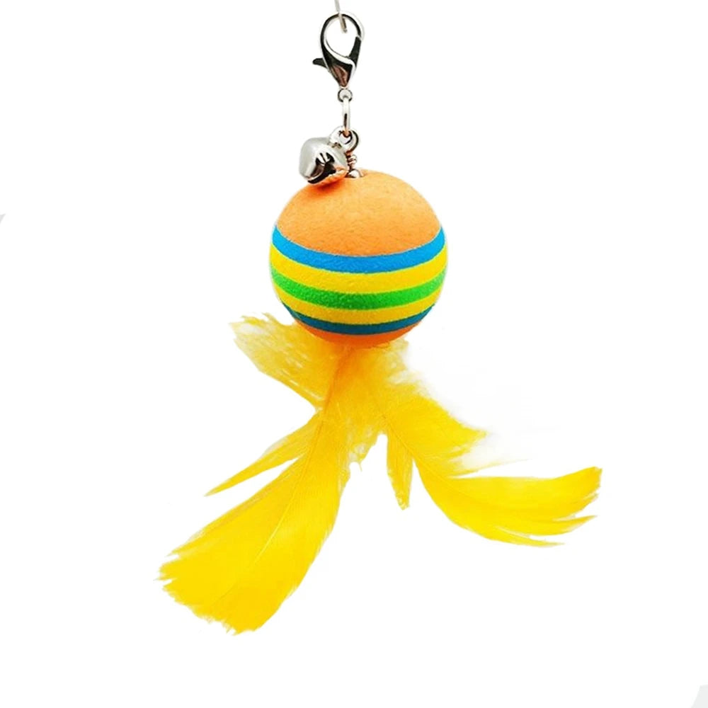 Interactive Cat Toy Feather Bird with Multiple Options by Love My Pet