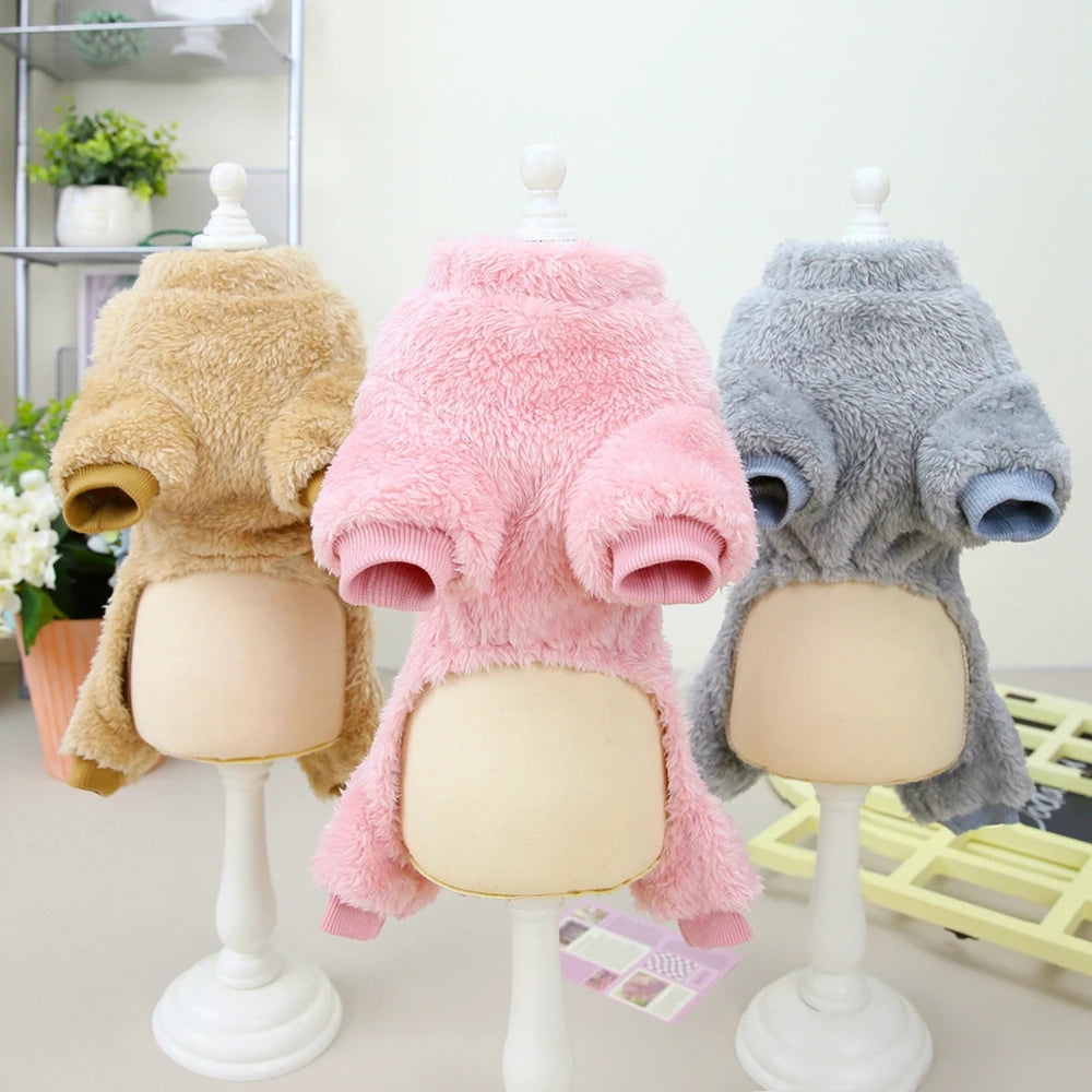 Winter Dog Clothes Warm Fleece Clothing by Love My Pet