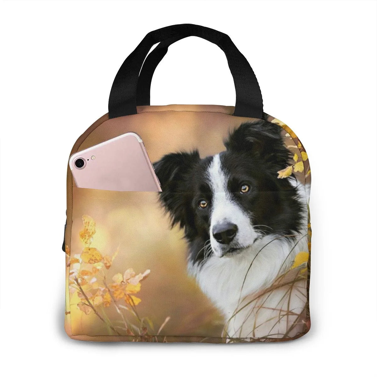 Border Collie Insulated Lunch Bag Many Designs by Love My Pet