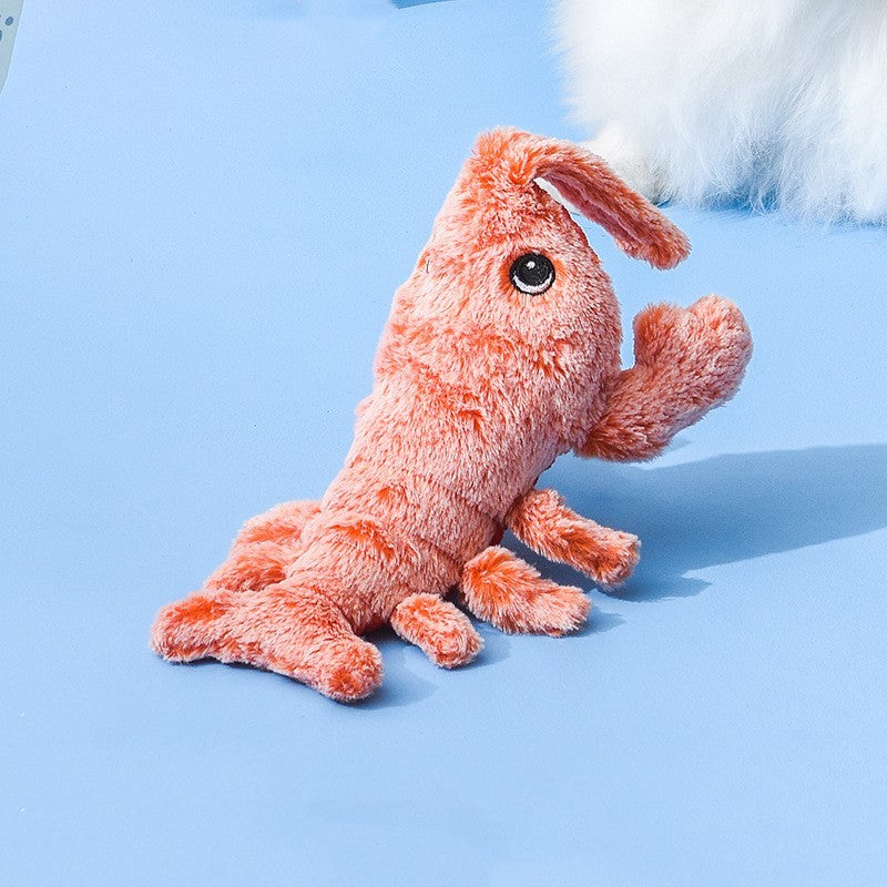 Pet Toys Electric Jumping Shrimp USB Charging by Amazing Pet Bargains
