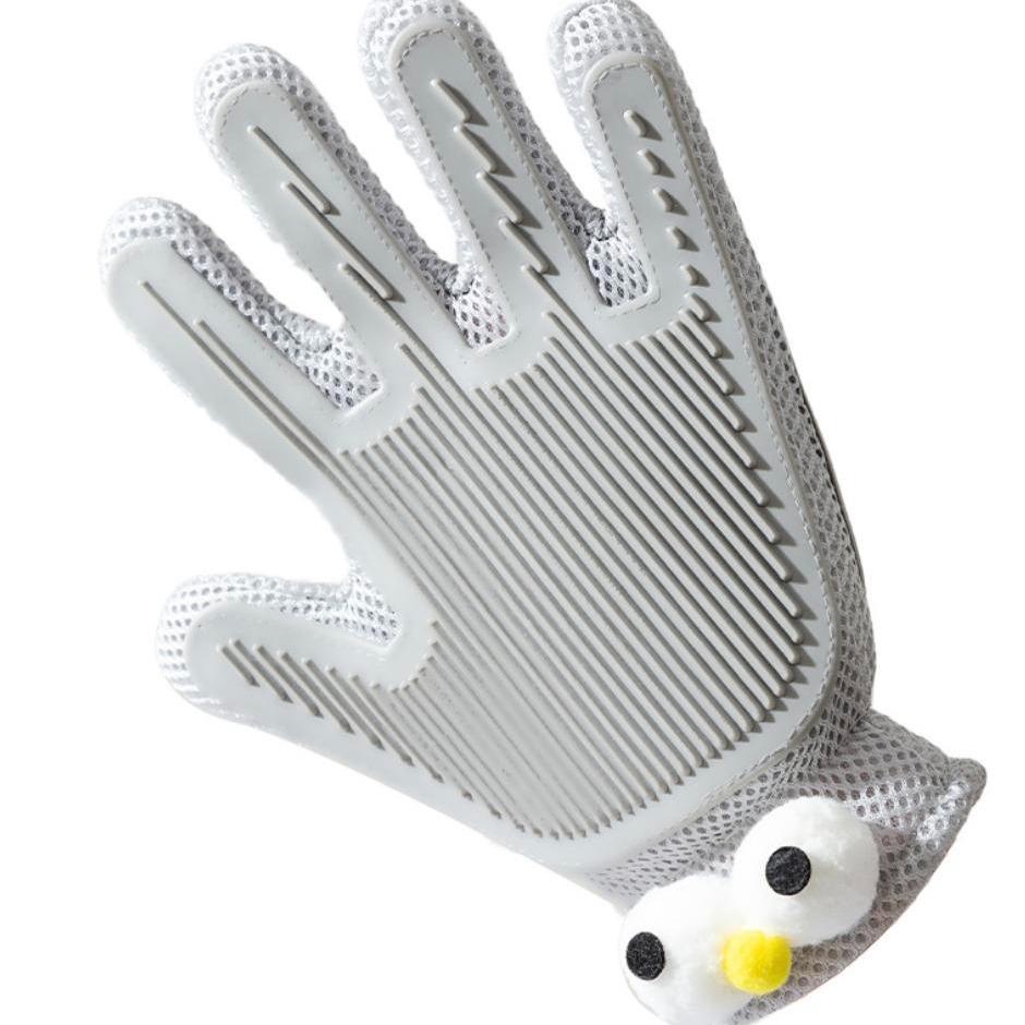 2-in-1 Pet Grooming Gloves & Brushes For Cats And Dogs by VetsPetStore
